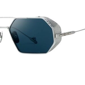 Phillipe V N17.1 Japanese Titanium Sunglasses w/Blue Mirror Lens